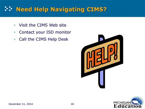 CIMS Help .